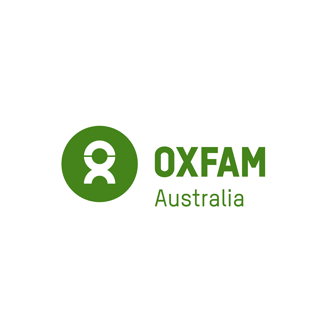 White space OXFAM Australia logo.